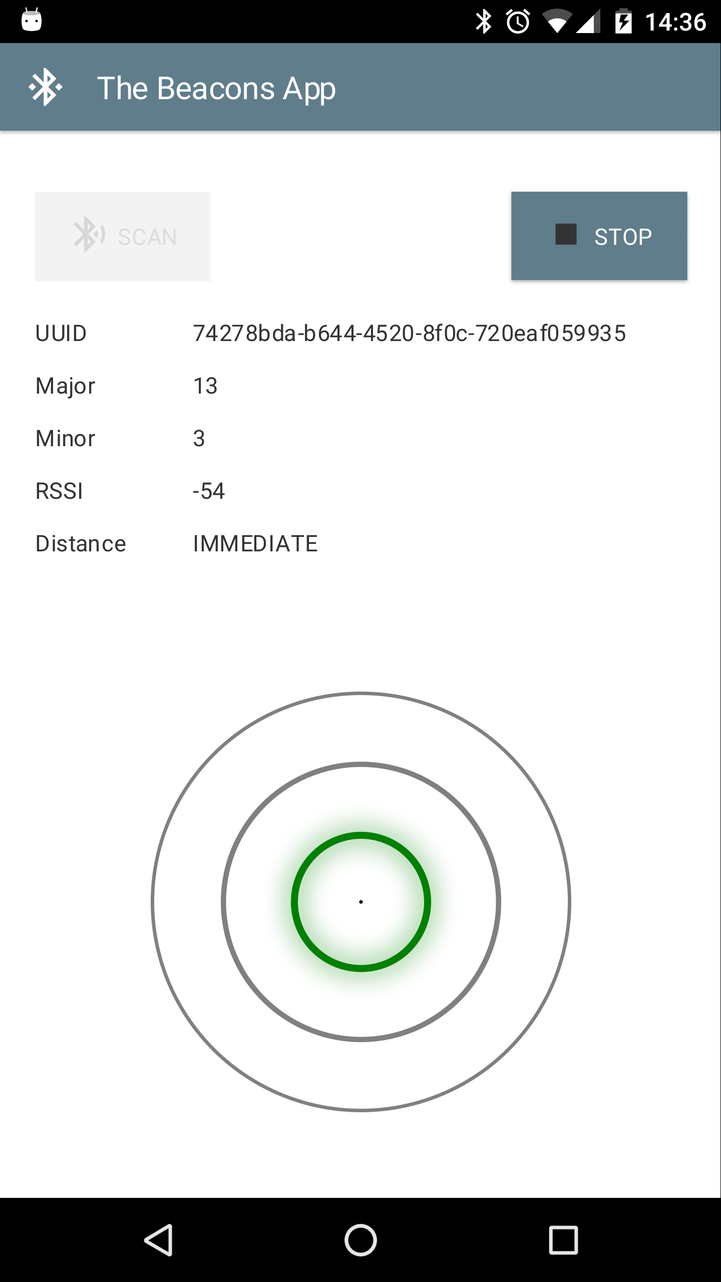 Beacons App