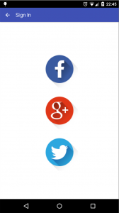 App sign in