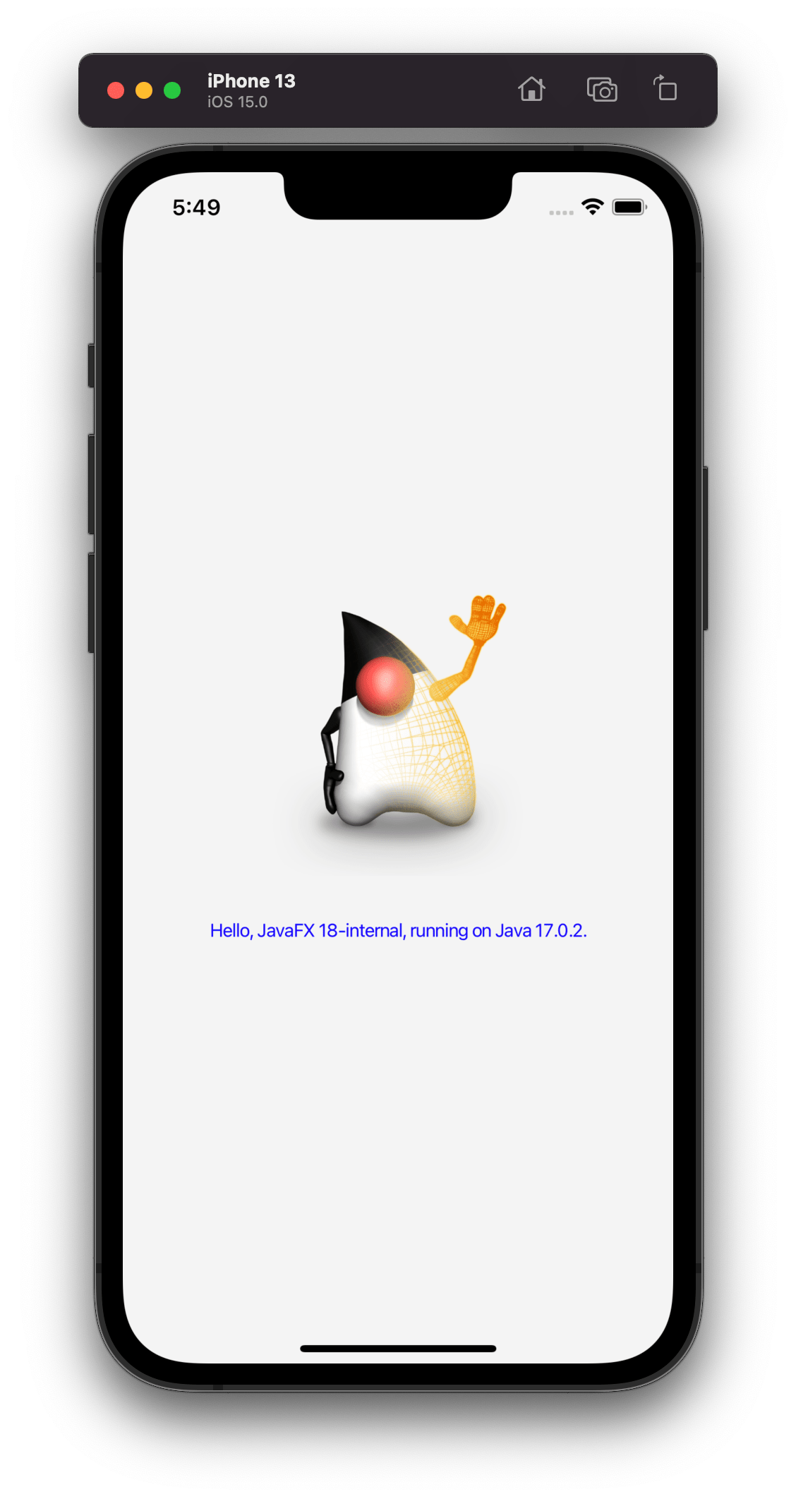 iOS simulator support